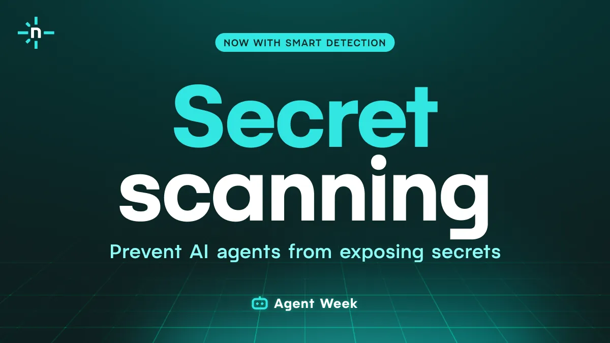 Secret scanning with smart detection
