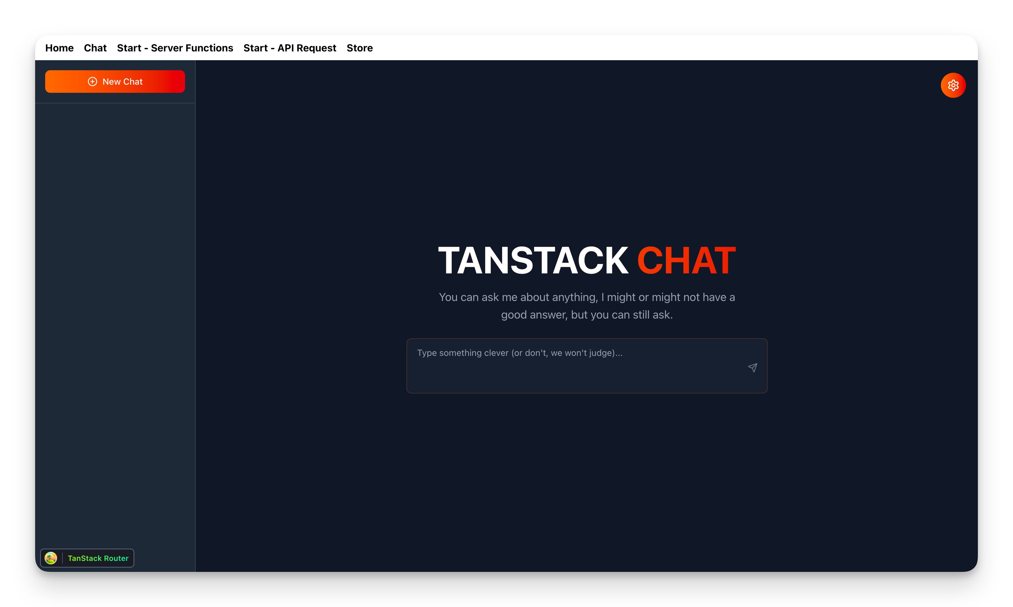TanChat starter template