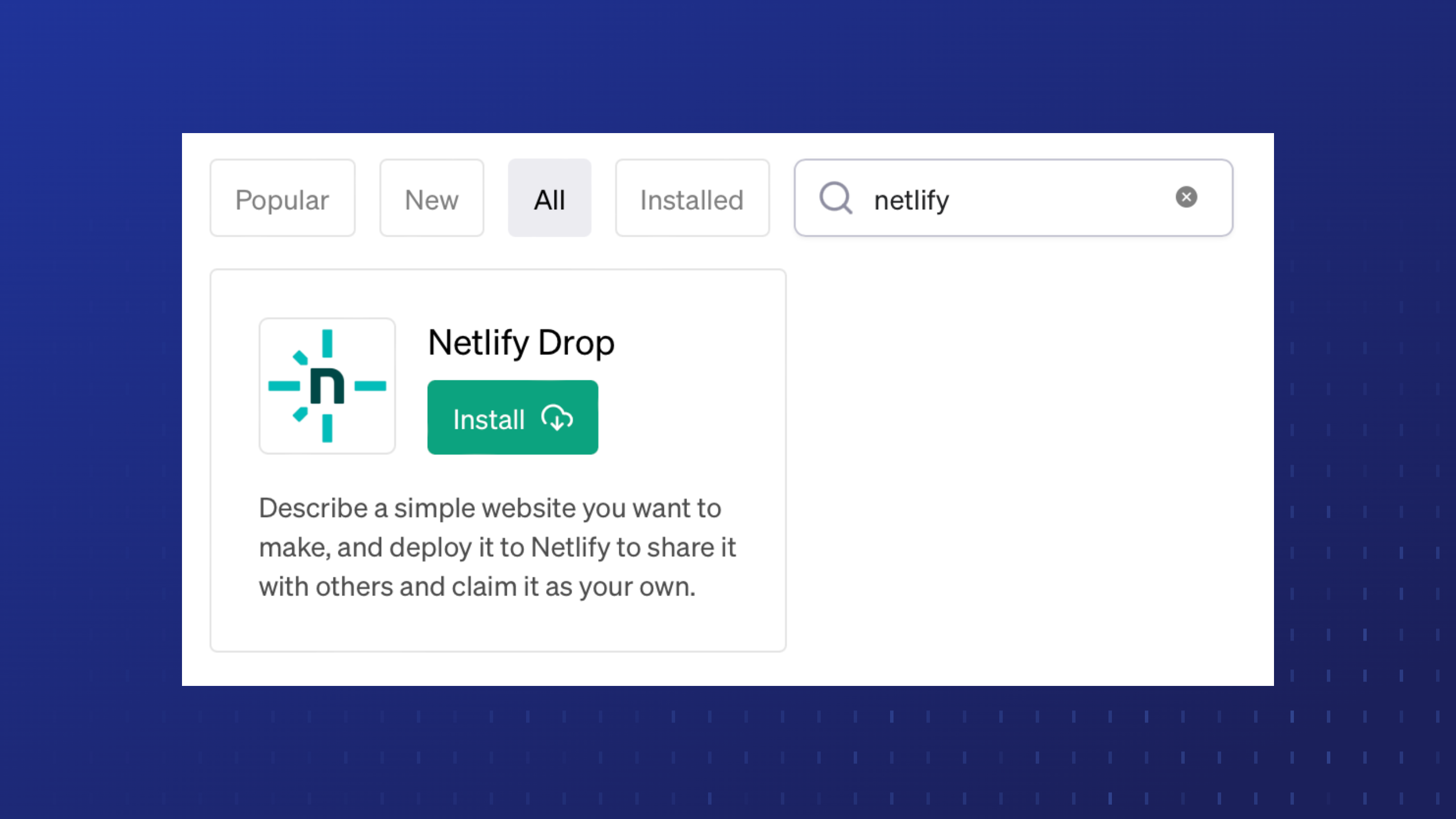 Netlify Drop