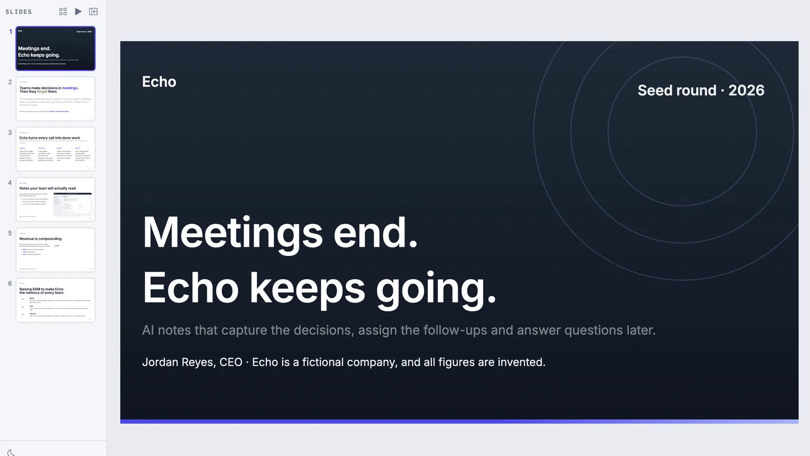Preview of Slides