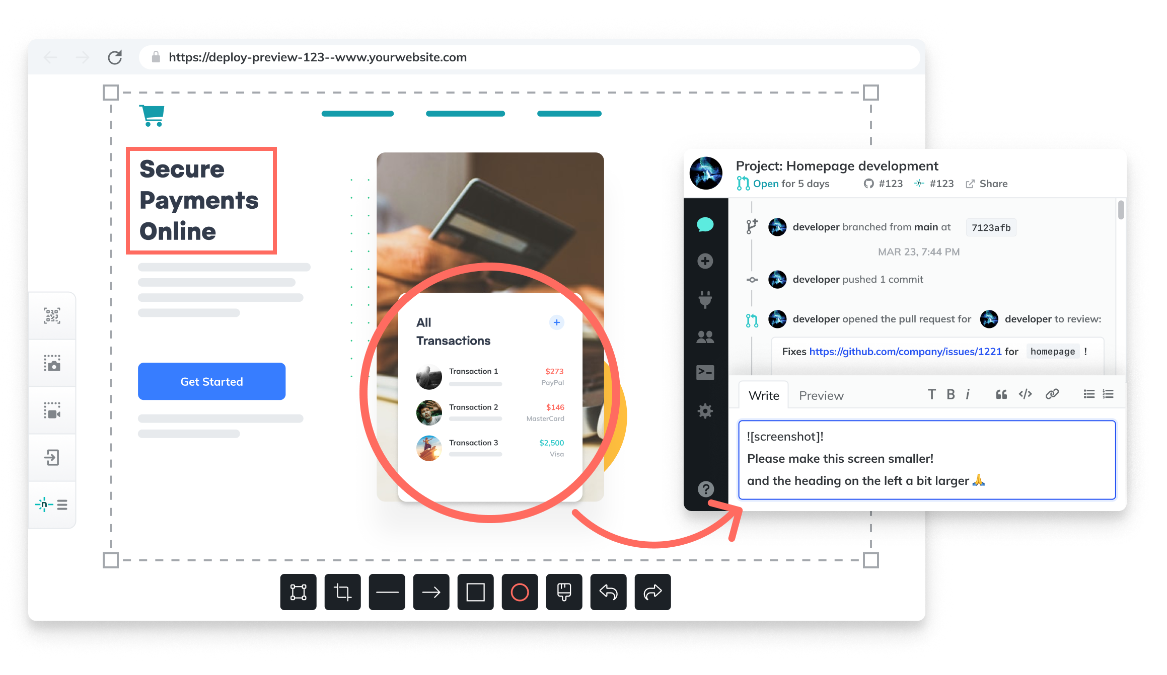Global edge network diagram