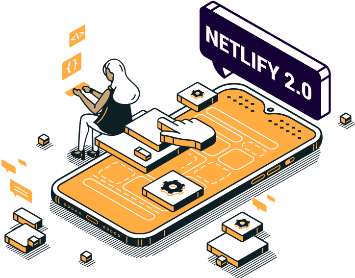 Netlify app design system icon