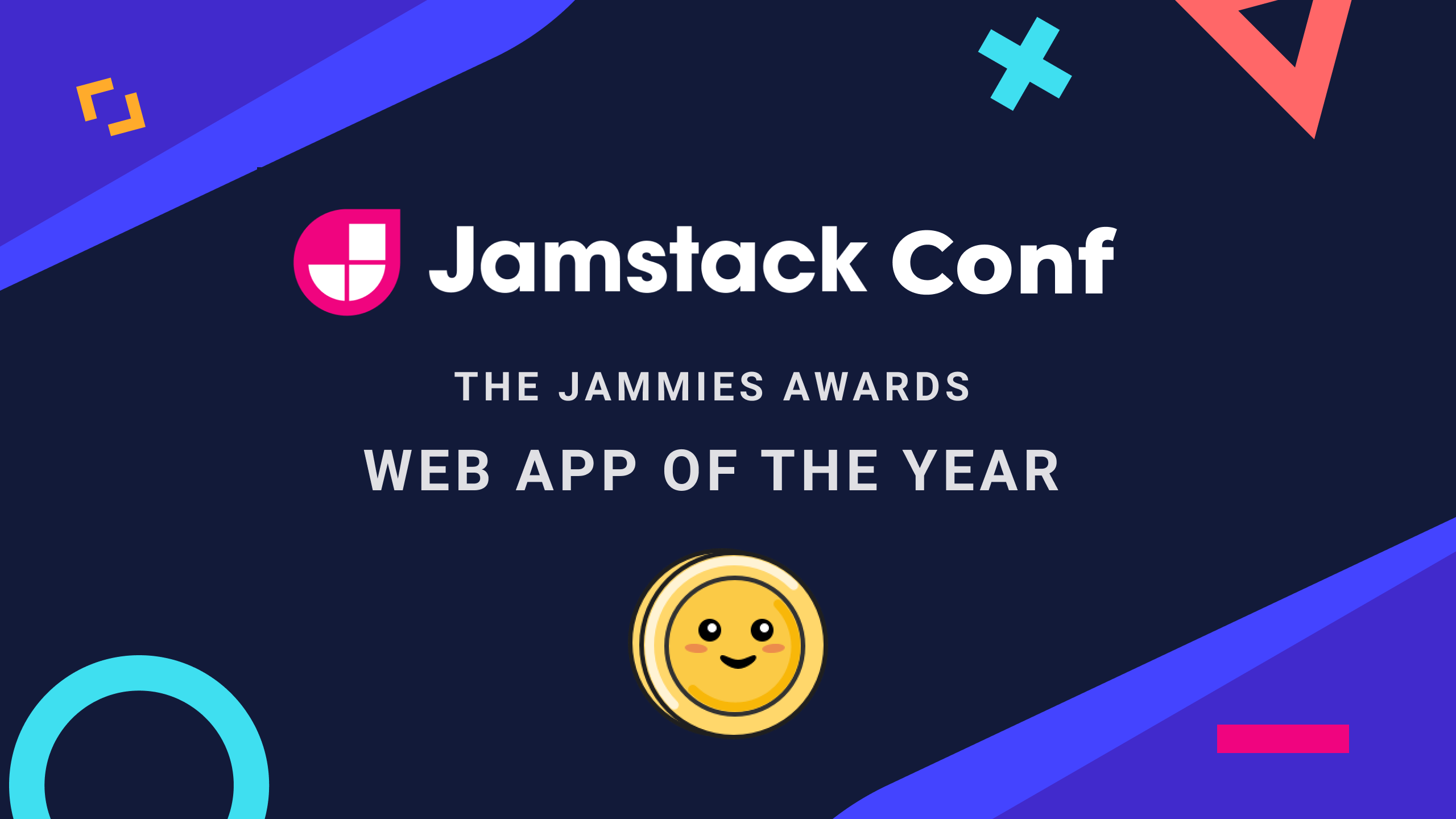 Jamstack Conf web app of the year 2020