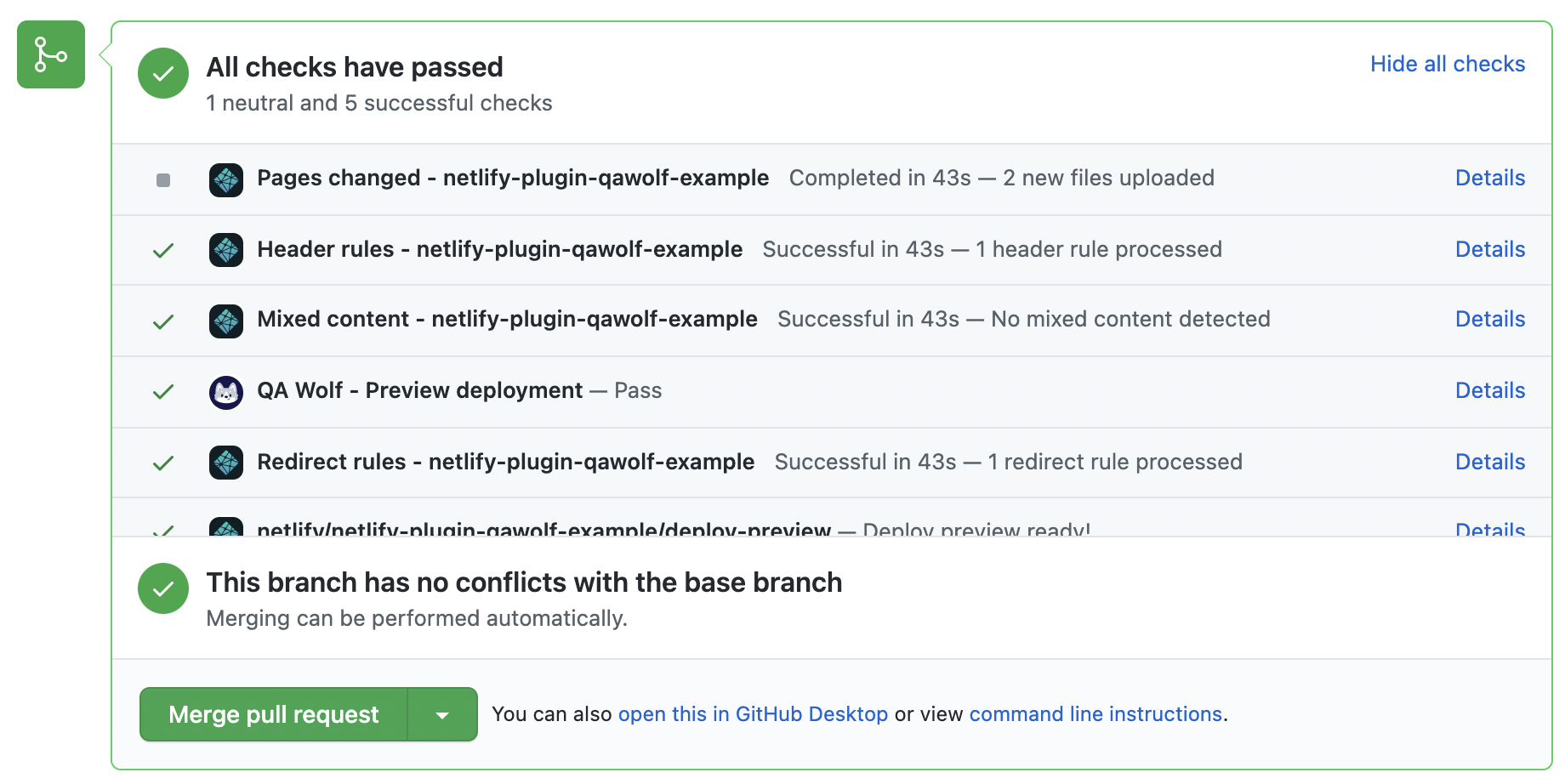 End-to-end testing with QA Wolf and Netlify