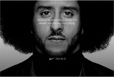 Nike’s Just do it campaign homepage