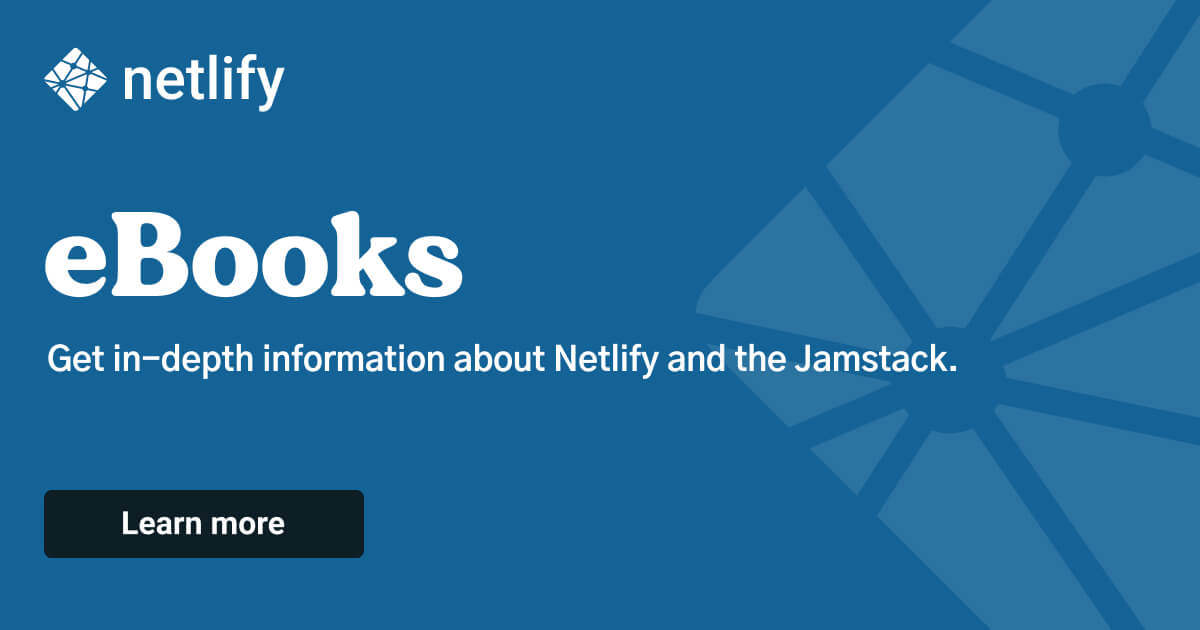 Jamstack Resources  Performance & Development eBooks